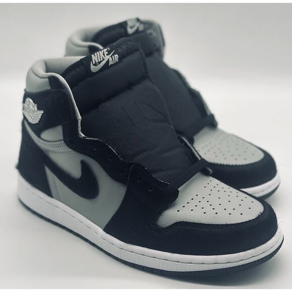 NEW Nike Jordan 1 Retro High OG Medium Gray DZ2523-001 Women’s Size 9 - Picture 3 of 7